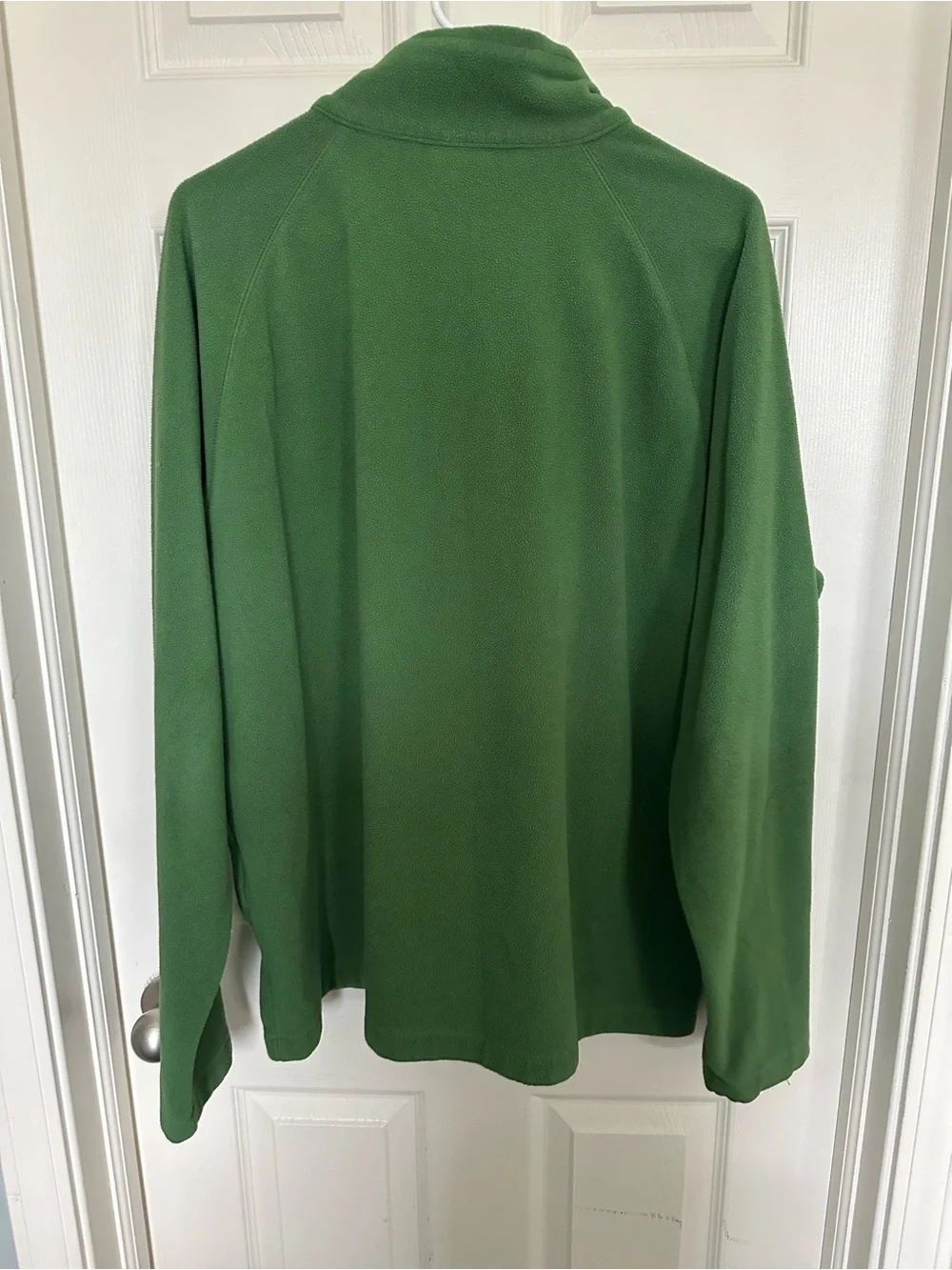 Men’s XL Columbia Green Fleece 1/4 Zip Pullover
